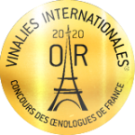 2019 - Médaille d'Or Vinalies Internationales